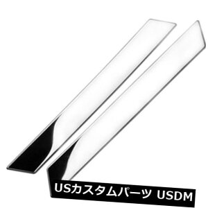 USbLp[c LfbNXTS 2015 2016 2017 18̌N|Aop[gJo[ Polishing Chrome Steel Rear Bumper Trim Cover For Cadillac XTS 2015 2016 2017 18