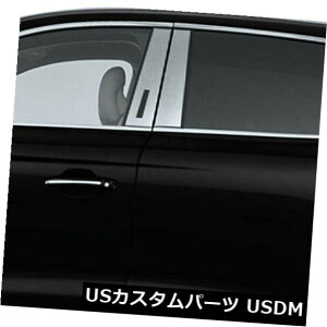 USbLp[c 2016J[MKX4̃XeX||XgJo[ 4pc Stainless Steel Pillar Post Covers for 2016 Lincoln MKX