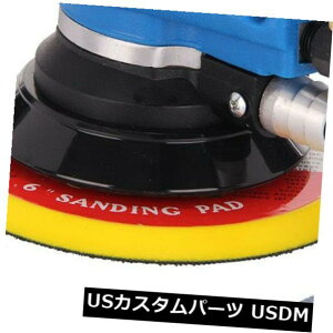 USbLp[c ԑ6 "EhGA_I[r^T_[CfBXN|bV[TfBOc[ Car Body 6" Round Air Random Orbital Sander Pneumatic Disc Polisher Sanding Tool