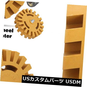 USメッキパーツ 車体デカールリムーバーイレーサーディスクホイール取り外しツールステッカー研磨修理 Car Body Decals Remover Eraser Disk Wheel Removal Tool Sticker Polishing Repair