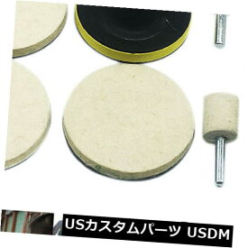 USメッキパーツ 自動車ガラス研磨キットフロントガラスWindowsスクラッチリムーバー8個修復ツール Auto Car Glass Polishing Kit Windscreen Windows Scratch Remover 8Pcs Repair Tool