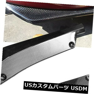 USbLp[c 2jo[TJ[{t@Co[Aop[bvfBt[U[Xvb^[Ji[hveN^[ 2Pcs.Universal Carbon Fiber Rear Bumper Lip Diffuser Splitter Canard Protector