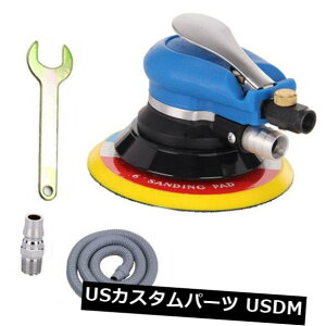 USbLp[c ԑ6 "EhGA_I[r^T_[CfBXN|bV[TfBOc[ Car Body 6" Round Air Random Orbital Sander Pneumatic Disc Polisher Sanding Tool