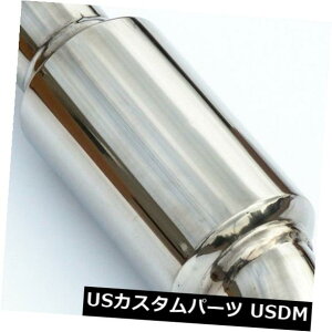 USbLp[c J[GL][XgpCv`bv]l[^[TCT[2.5 "C2.5"AEgGL][Xg`bv}t[ Car Exhaust Pipe Tip Resonator Silencer 2.5" in to 2.5" out Exhaust Tip Muffler