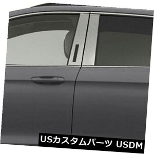 USbLp[c 2015-2017 Ford Edge 4s[X̃N[s[|XgJo[ Chrome Pillar Post Covers for 2015-2017 Ford Edge 4 Pieces