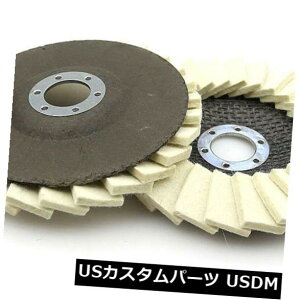 USbLp[c 5s[XE[tFgtbvotzC[fBXNAOOC_[|[hANZT[ 5pc Wool Felt Flap Buffing Polishing Wheel Disc Angle Grinder Polish Accessories