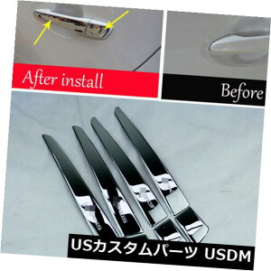 USbLp[c NTXCT200H RX270 ES250 ES200̂߂8Pcs|S|[h̋Ԃ̃hAnh̃g 8Pcs Steel Polish Silver Car Door Handle Trim For Lexus CT200H RX270 ES250 ES200