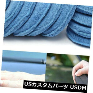USbLp[c 10̃}CNt@Co[tH[X|W|bVbNXAvP[^[pbhJ[z[N[jOc[ 10Pcs Microfiber Foam Sponge Polish Wax Applicator Pads Car Home Cleaning To