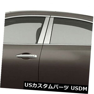 US���b�L�p�[�c 2009-2015���Y�}�L�V�}�̒��|�X�g�J�o�[[�X�e�����X] 4p Pillar Post Covers for 2009-2015 Nissan Maxima [Stainless Steel] 4p �y���s�A���i�z