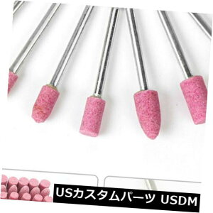 USbLp[c 100xbhR_u΃|CgwbhzC[o[Lbg 100x Red Corundum Abrasive Stone Point Grinding Head Wheel Polishing Burr Kit