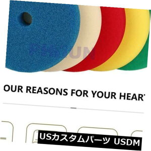 USbLp[c 5PCS 6C`|bVOpbhLbgJ[tH[hotpbh|bV[bNX 5PCS 6 Inch Polishing Pad Kit Car Foam Drill Buffing Pads Polisher Waxing