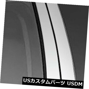 USbLp[c 2017-2019LfbNXT5 SUVps[|XggXeXX`[i4j Pillar Post Trim Stainless Steel (4pc) for 2017-2019 Cadillac XT5 SUV