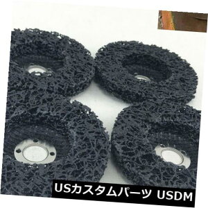 USbLp[c 4x^ubN4 "OC_[fBXNJ[Xg^[oO[o[u 4x Metal Black 4" Polishing Grinder Disc Car Rust Tar Bug Remover Abrasive Wheel