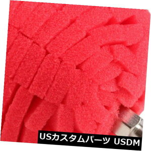 USbLp[c 33 "ot{[X|WԌpotpbh 3Pcs Red 3" Buffing Ball Sponge Finishing Buff Polishing Pad For Car Polishing