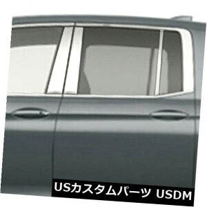 USbLp[c 2017-2019 HondabWC6s[X̃N[s[|XgJo[ Chrome Pillar Post Covers for 2017-2019 Honda Ridgeline 6 Pieces