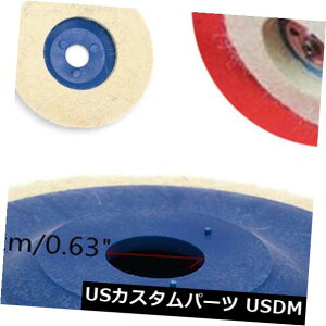 USbLp[c 34 "E[pbhotOC_[zC[tFgfBXNZbg 3Pcs 4" Wool Polishing Pads Buffing Angle Grinder Wheel Felt Polishing Disc Set