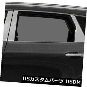 USbLp[c 2016-2019 Kia Sorentop_ChO[h6pcXeXX`[s[|XgJo[ Diamond Grade 6pc Stainless Steel Pillar Post Covers for 2016-2019 Kia Sorento