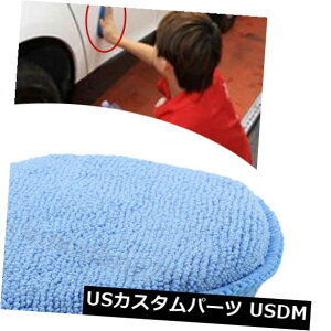 USbLp[c 1x|bVtH[X|WJ[AvP[^[N[jO}CNt@Co[bNXpbhV֗ 1x Polish Foam Sponge Car Applicator Cleaning Microfiber Waxing Pads New Useful