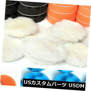 USメッキパーツ 50個3 "車のポリッシャーのためのカラフルなバフ磨き洗浄研磨スポンジパッドキット 50 Pcs 3" Colorful Buffing Washing Polishing Sponge Pads Kit For Car Polisher