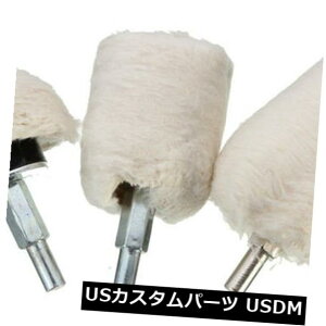 USbLp[c Ԃ̃A~jEAXeX|̂߂̕ՓI3 PC̖ot̃pbh̃bṽLbg Universal 3 Pcs Polishing Buffing Pad Mop Kit For Car Aluminum .Stainless Steel