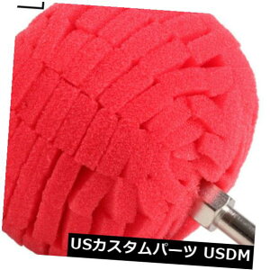 USbLp[c 3x Red Soft 3 "i76mmjot{[dグotpbhAԌp 3x Red Soft 3"(76mm )Buffing Ball Finishing Buff Polishing Pad For Car Polishing