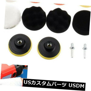 USメッキパーツ 22 x車体ウィンドウポリッシャーツール3 ''研磨パッドスポンジバフ研磨キット洗える 22 x Car Body Window Polisher Tool 3'' Polishing Pad Sponge Buffing Kit Washable