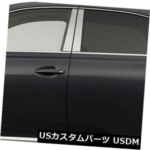 US���b�L�p�[�c 2010-2015���N�T�XRX�̒��|�X�g�J�o�[[�X�e�����X] 8p Pillar Post Covers for 2010-2015 Lexus RX [Stainless Steel] 8p