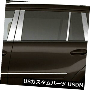 USbLp[c 2007-2012NZfXGL̒|XgJo[iXeX8j Pillar Post Covers for 2007-2012 Mercedes GL (Stainless Steel 8pc)