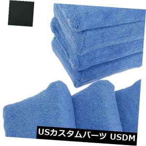 USbLp[c 8̃u[}CNt@Co[J[N[jOX|WNXnhbNXotpbh 8Pcs Blue Microfiber Car Cleaning Sponge Cloths Hand Wax Polishing Buffing Pads