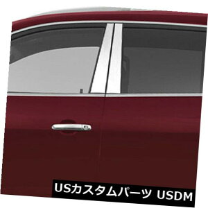USbLp[c 2007-2017rCbNGN[u̒|XgJo[iXeX4j Pillar Post Covers for 2007-2017 Buick Enclave (Stainless Steel 4pc)