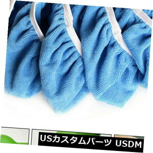 USbLp[c 57-8 "}CNt@Co[ԌbNX|bV[{lbgotpbhJo[Bule 5Pcs 7-8" Microfiber Car Polishing Wax Polisher Bonnet Buffing Pads Cover Bule