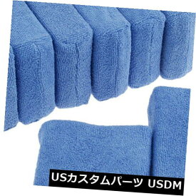 USメッキパーツ 8個の青い車のクリーニングスポンジ布ワックス研磨パッド12 cm * 8 cm * 3.5 cmを詳述 8Pcs Blue Car Cleaning Detailing Sponge Cloths Wax Polishing Pads 12cm*8cm*3.5cm
