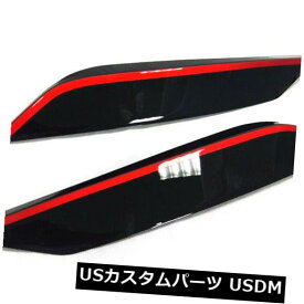 アイライン 塗装済みの黒+日産350Z Z33 2DRヘッドライトカバー眉毛まぶたの赤 Painted Black + RED For Nissan 350Z Z33 2DR Headlight Cover Eyebrown Eyelids