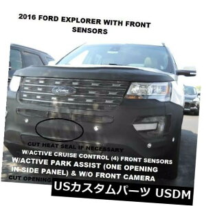 新品 Lebraフロントエンドマスクカバーブラジャーは2016-2017 Ford Explorer w / Front Sensorsに適合 Lebra Front End Mask Cover Bra Fits 2016-2017 Ford Explorer w/ Front Sensors
