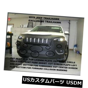 Vi Lebratg}XNJo[uW[tBbg2019 Jeep Cherokee Exc.Trailhawk 19 Lebra Front Mask Cover Bra Fits 2019 Jeep Cherokee Exc.Trailhawk 19