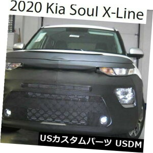 Vi LebratgGh}XNuJo[2020 20NXĈ݂ɓK Lebra Front End Mask Bra Cover Fits 2020 20 Kia Soul X-Line Only