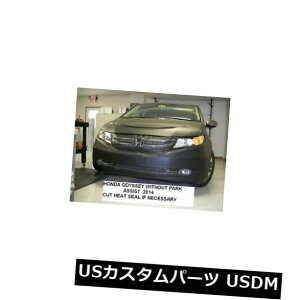 Vi LebratgGh}XNJo[uW[̓z_IfbZC2014-2017 W / Op[NAVXgɓKB Lebra Front End Mask Cover Bra Fits HONDA Odyssey 2014-2017 W/O park assist.