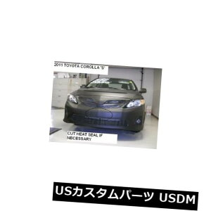 Vi utgGh}XNJo[uW[tBbg2011 2012 2013g^J[S Lebra Front End Mask Cover Bra Fits 2011 2012 2013 TOYOTA COROLLA S