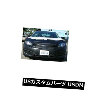 Vi RKtgGh}XNu2z_VrbN4DRɓK EXAEX-LAEX-T 16-17^OȂ Colgan Front End Mask Bra 2pc.Fits Honda Civic 4DR. EX.EX-L.EX-T 16-17 w/oTag