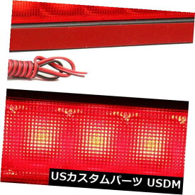 ハイマウントテール 1xユニバーサルカー5LED警告12Vリアハイマウント3RDブレーキストップテールライト 1x Universal Car 5LED Warning 12V Rear High Mount 3RD Brake Stop Tail Light