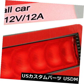 ハイマウントテール ユニバーサルカー5LED警告12Vリアハイマウントサード3RDブレーキストップテールライト Universal Car 5LED Warning 12V Rear High Mount Third 3RD Brake Stop Tail Light