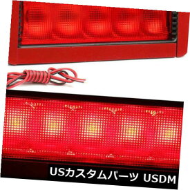 ハイマウントテール 1xユニバーサルカー5LED警告12Vリアハイマウント3RDブレーキストップテールライトpolj 1x Universal Car 5LED Warning 12V Rear High Mount 3RD Brake Stop Tail Light polj