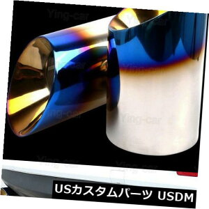 }t[Jb^[ }c_6Z_2014-2019 182̐rC}t[e[pCv`bve[pCv 2Pcs Blue Exhaust Muffler Tail Pipe Tip Tailpipe for Mazda 6 Sedan 2014-2019 18