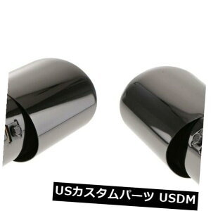 }t[Jb^[ 2Xϋv̂鎩XeXX`[TCT[GL][Xge[}t[`bvpCvubN 2X Durable Auto Stainless Steel Silencer Exhaust Tail Muffler Tip Pipe Black