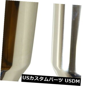 }t[Jb^[ 2XXCo[GL][XgVOC[Xg[g`bv|bVhXeX2.5 "C3.5"AEg 2X Sliver Exhaust Single layer Straight Tip Polished Stainless 2.5"In 3.5"Out