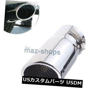 }t[Jb^[ AEfBVW A4 Q5pXeX|rCe[A}t[`bvpCvN[x 1 1x STAINLESS STEEL EXHAUST TAIL REAR MUFFLER TIP PIPE CHROME For Audi VW A4 Q5