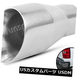 �}�t���[�J�b�^�[ 2.25 ���� �X�e�����X �p �J�b�g 3.5 �o�� 7 �����O �q���g �d�� ��r�C Exhaust Tip Dual Wall 2.25 Inlet Stainless Steel Angle Cut 3.5 Outlet 7 Long �y���s�A���i�z
