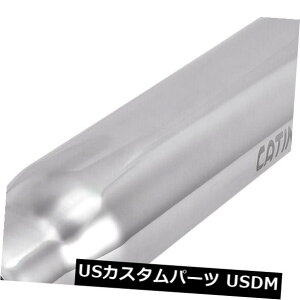 }t[Jb^[ XeXX`[GL][Xg`bv[GhAOJbg3 "Cbg-4"AEgbg-18 " Stainless Steel Exhaust Tip Rolled End Angle Cut 3" Inlet - 4" Outlet - 18" Long