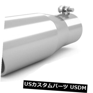 }t[Jb^[ 3.5 "CbgGL][Xg`bv5"AOJbg[OGbWXeXX`[̃AEgbg{g 3.5" Inlet Exhaust Tip 5" Outlet Bolt On Angle Cut Rolled Edge Stainless Steel