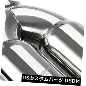 �}�t���[�J�b�^�[ Upower���j�o�[�T���|���b�V���h�X�e�����X�X�`�[�����r�C�`�b�v3 ����/�o��9�� Upower Universal Polished Stainless Steel Exhaust Tip 3 inlet/outlet 9 long �y���s�A���i�z